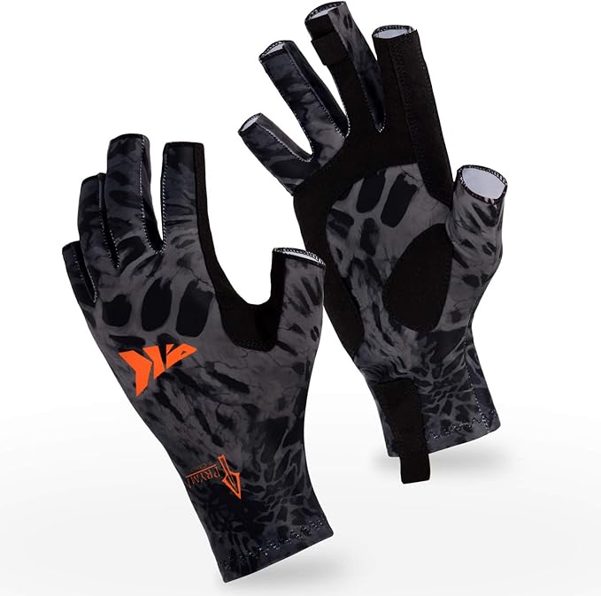 KastKing Sol Armis Sun Gloves UPF50+ Fishing Gloves UV Protection, Sun Protection for Outdoor, Kayaking, Rowing