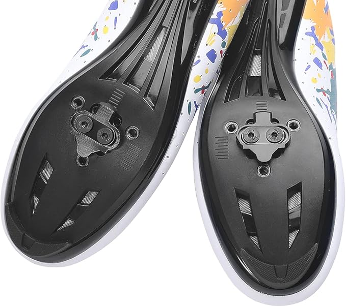 Aleric Bike Cleats Compatible with SPD Pedals, Spinning Indoor Cycling and Mountain Biking Bicycle Cleat Set for Men and Women Clipless Cycling Shoes