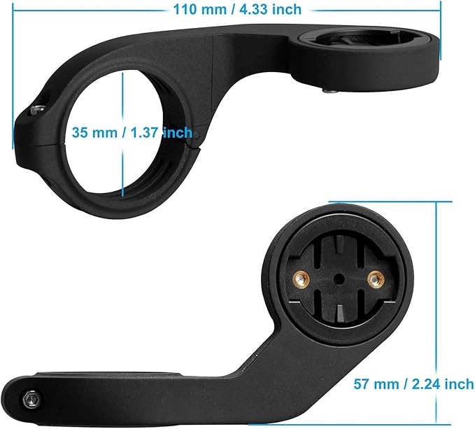Bike Mount Compatible with Garmin Edge 540 530 520 510 500 200 130 20 25 800 810 820 830 840 1000 1040 1030 1050 Plus Explore 2 XOSS G/G+ GPS Computer MTB Cycling Handlebar Holder