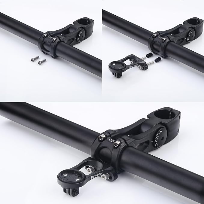 Bike Mount for Wahoo Elemnt Compatible with Multiple Wahoo Computers Out Front Handlebar Mount with Light Adapter for Wahoo Elemnt,Elemnt Bolt, Elemnt Mini,Elemnt Roam
