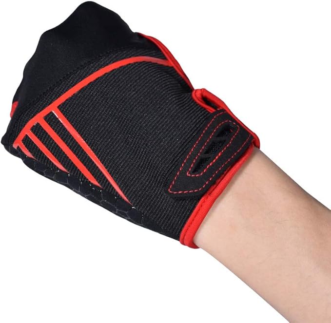 Professional Anti-Skid Bowling Gloves Comfortable Bowling Accessories Semi-Finger Instruments Sports Gloves Mittens for Bowling