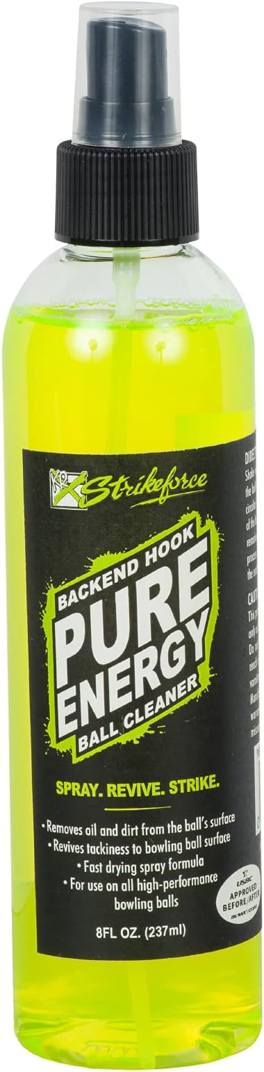KR Strikeforce Bowling Ball Cleaners - Five Different Specifically Engineered Cleaners 8oz - All are USBC Approved and PBA Registered Products