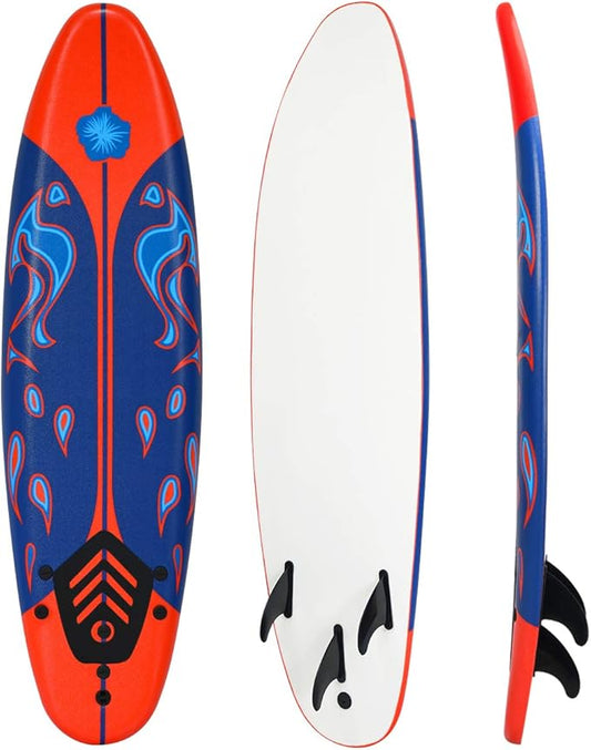 GiantexHawaiiSurfboard-Red