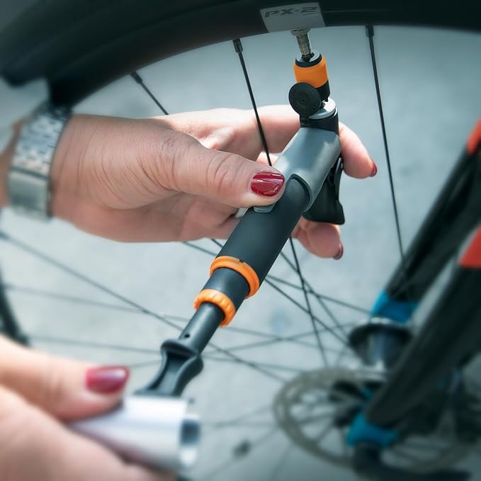 SKS GERMANY CLIK TEC Adapter für Schwalbe Clik Valve (Pumpenadapter, einfache Montage, kompatibel mit Schwalbe Clik Valve), schwarz