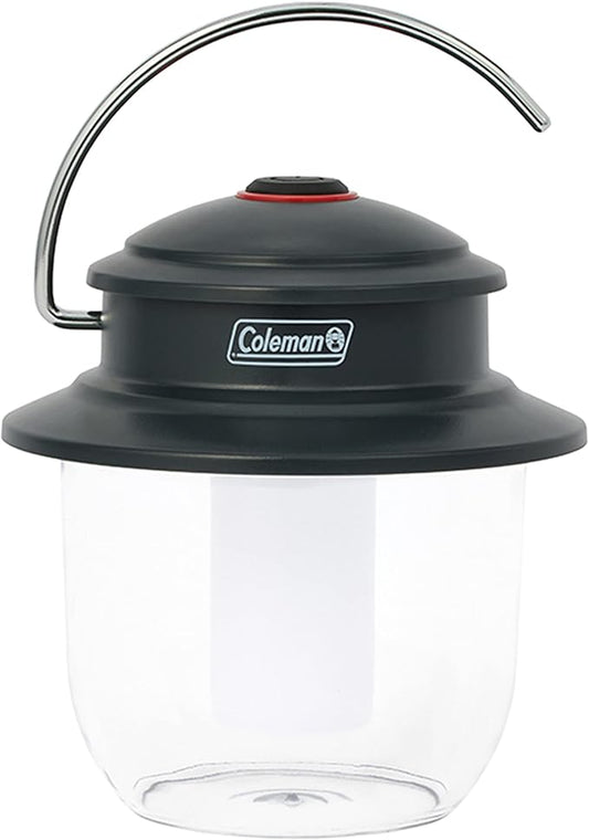 Coleman Classic Rechargeable 800L LED Lantern, Impact & Water-Resistant Lantern with Carabiner Handle & Charging Ports, Great for Camping, Power Outage, Emergencies, & More