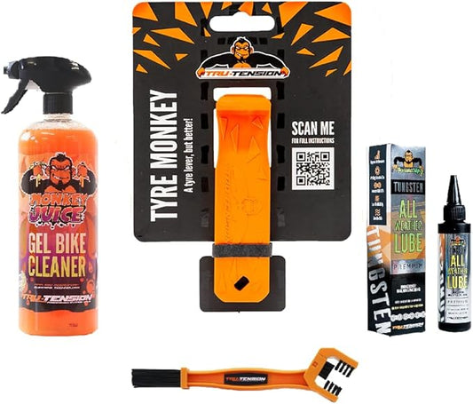 Tru-Tension | Tire Monkey | Tire Lever | Only One Tool Needed to Change Any Tire | Bicycle Tools & Accessories