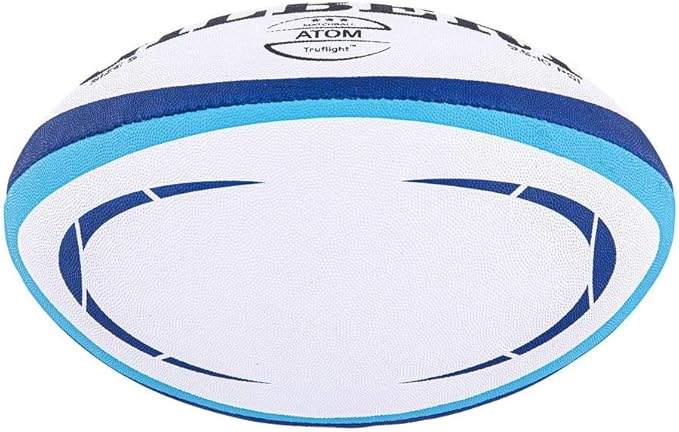 Gilbert Atom Match Rugby Ball Blue
