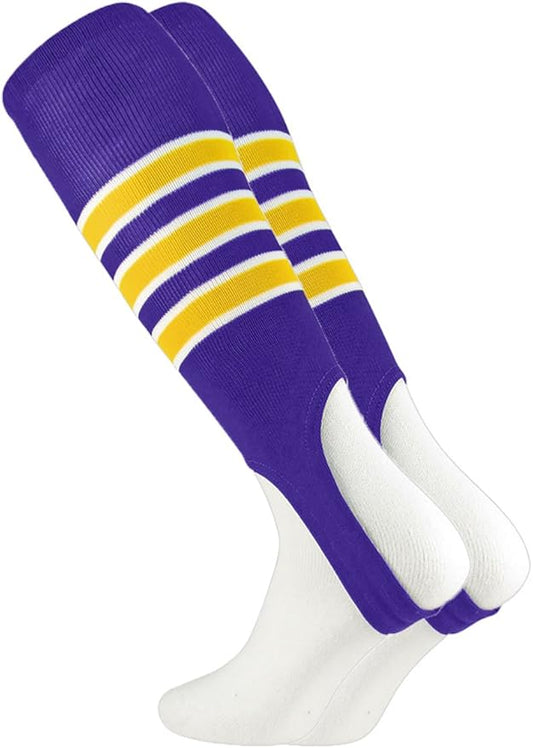 TCK Striped Baseball Stirrups Softball Stirrups 7 Inch