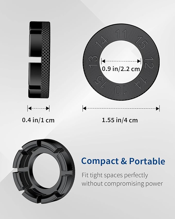 Pawfly Bike Spoke Wrench Tool Kit, Bicycle Rim Truing Repair Tools Set with Tire Levers, Professional Bike Wheel Rim Correct & Spoke Adjustment Repair Kit for Bicycles