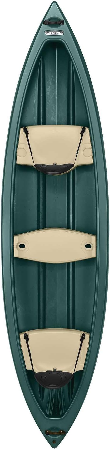 LIFETIME Wasatch Canoe, Green, 13'