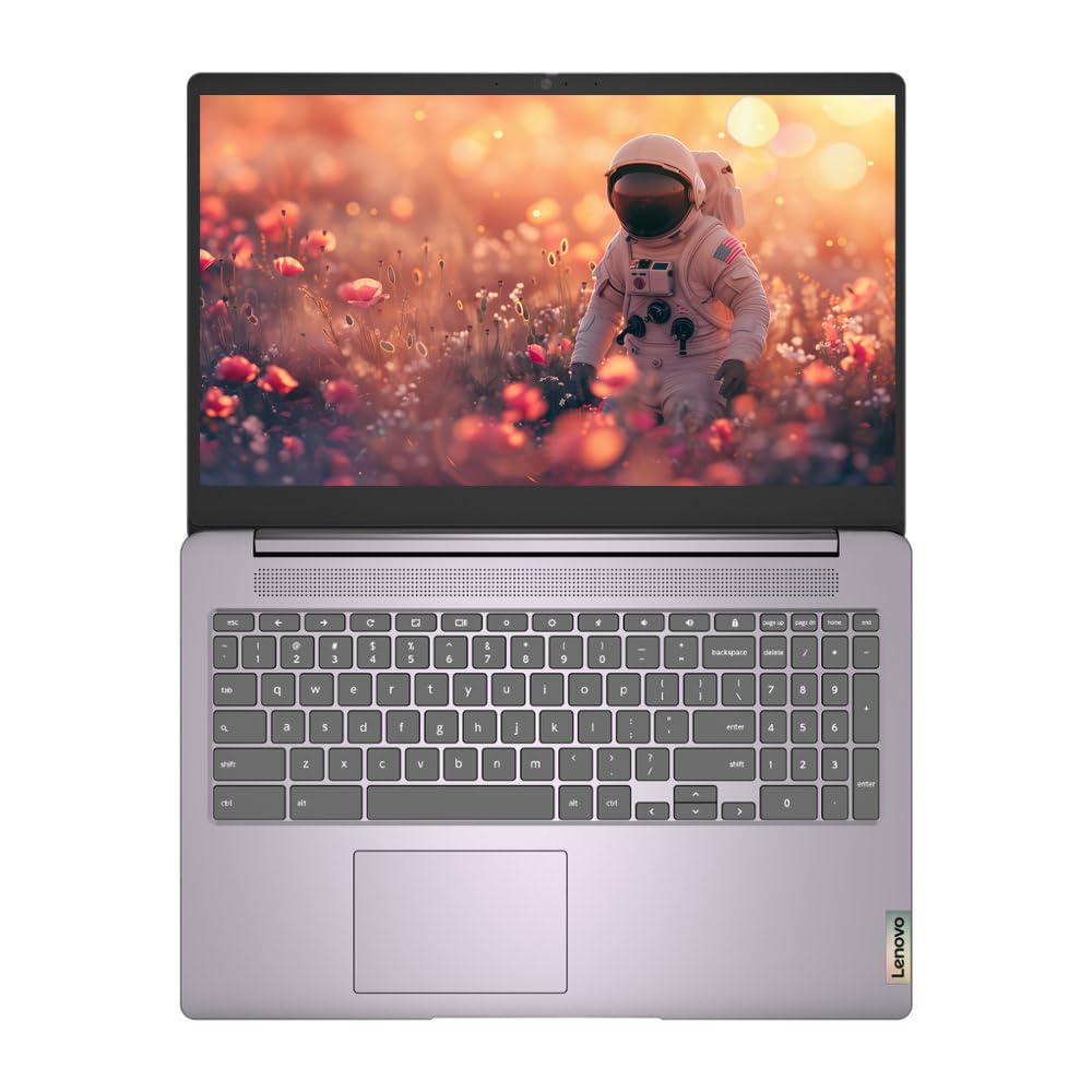 Lenovo 15.6" FHD Chromebook, IdeaPad 3i Laptop, Intel Celeron N4500, 4GB RAM, 128GB Storage(64GB eMMC + 5ave 64GB Flash Memory), Webcam, HDMI, Bluetooth, Chrome OS, Arctic Grey