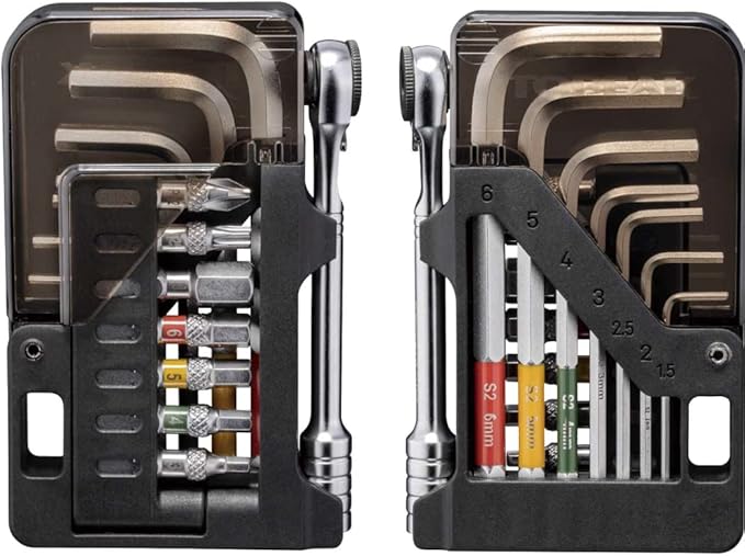 Topeak Unisex's Omni Toolcard Tools, Multicoloured, One Size