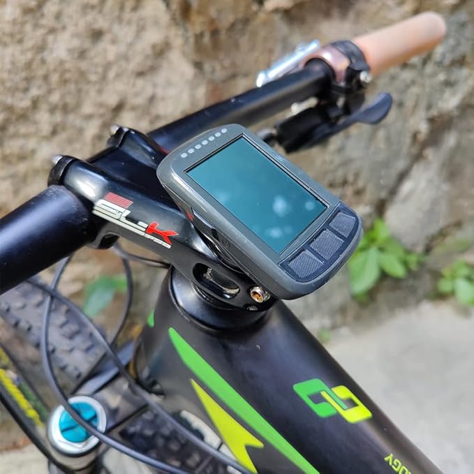 Cestbon Gravity Cap Computer Mount for Garmin Edge Wahoo Elemnt Mini Blot Roam Bryton Rider Stages Dash Bicycle Stem Headset Top Cap Mount Black