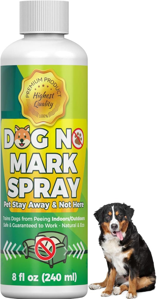 8oz No Pee Here Spray - Dog Urine Marking Deterrent for Indoor & Outdoor Use - Potty Training Solution - Pee Spray for Dogs - Potty Training Solution - Prevents Indoor Marking
