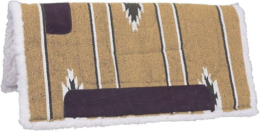Tough 1 Tough-1 Square Saddle Pad/Fleece Bottom