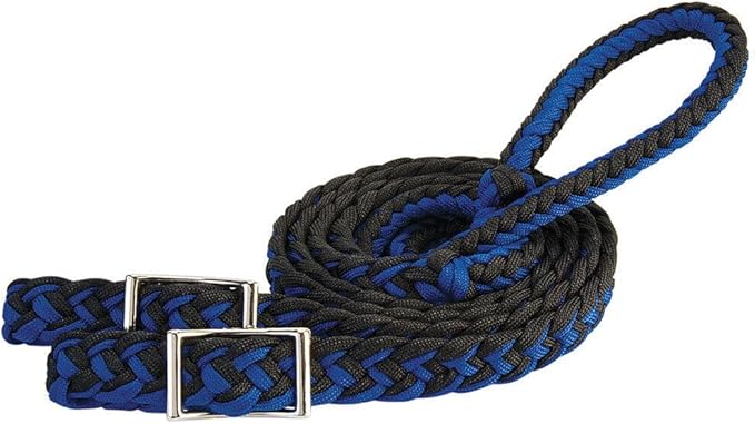 Weaver Leather Braided Nylon Barrel Rein, Hurricane