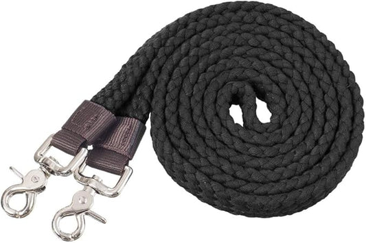 Tough 1 Flat Cotton Roping Reins 7ft