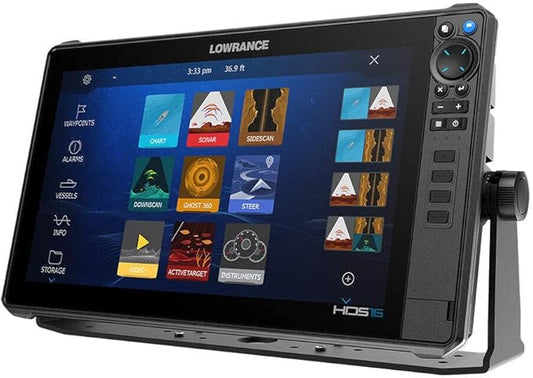 Lowrance HDS PRO Fishfinder/Chartplotter with Smartphone Integration and Preloaded C-MAP U.S. & Canada Charts