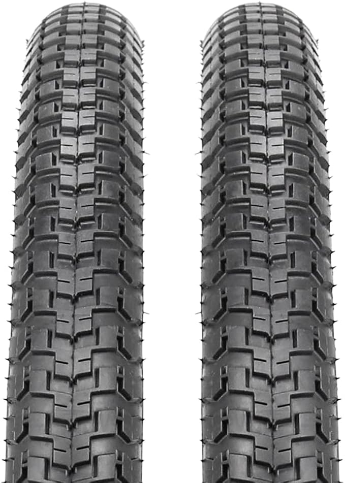 SIMEIQI 2 Pack 20"x2.125"/ 26"x2.1"/ 29"x2.125" Inch Bike Tire with 2 Levers for Mountain Foldable Replacement Beach Bicycle Tires