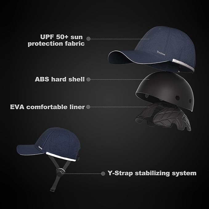 Tontron Wasumer Watersports Cap | Kayaking Bump Cap|Surfing Hat | Low Profile Helmet