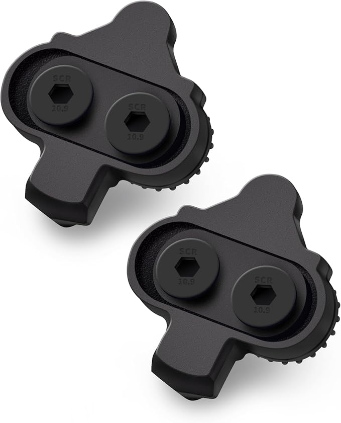 SPD Cleats - Bike Cleats Compatible with SPD Pedals, Bike Clips for Spinning Indoor Cycling and Mountain Biking, Durable Bicycle Cleat Set