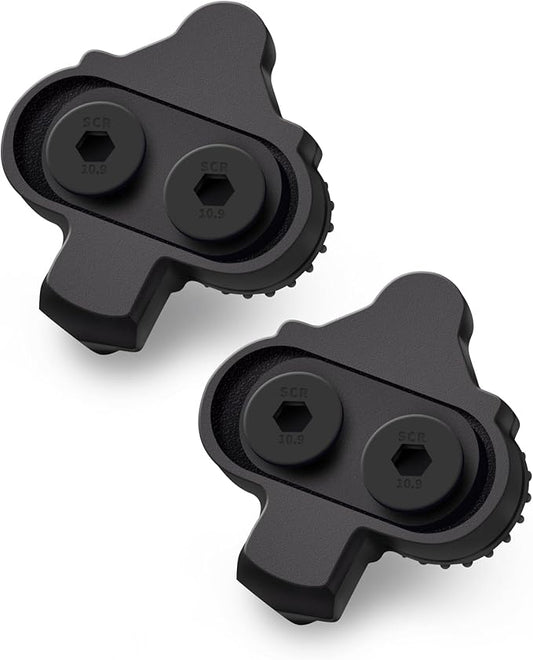 SPD Cleats - Bike Cleats Compatible with SPD Pedals, Bike Clips for Spinning Indoor Cycling and Mountain Biking, Durable Bicycle Cleat Set