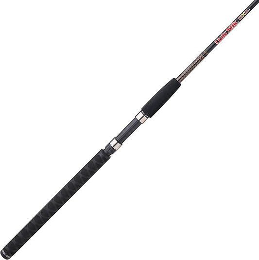Ugly Stik 6’6” GX2 Spinning Rod, Three Piece Spinning Rod, 6-15lb Line Rating, Medium Rod Power, Moderate Fast Action, 1/8-5/8 oz. Lure Rating
