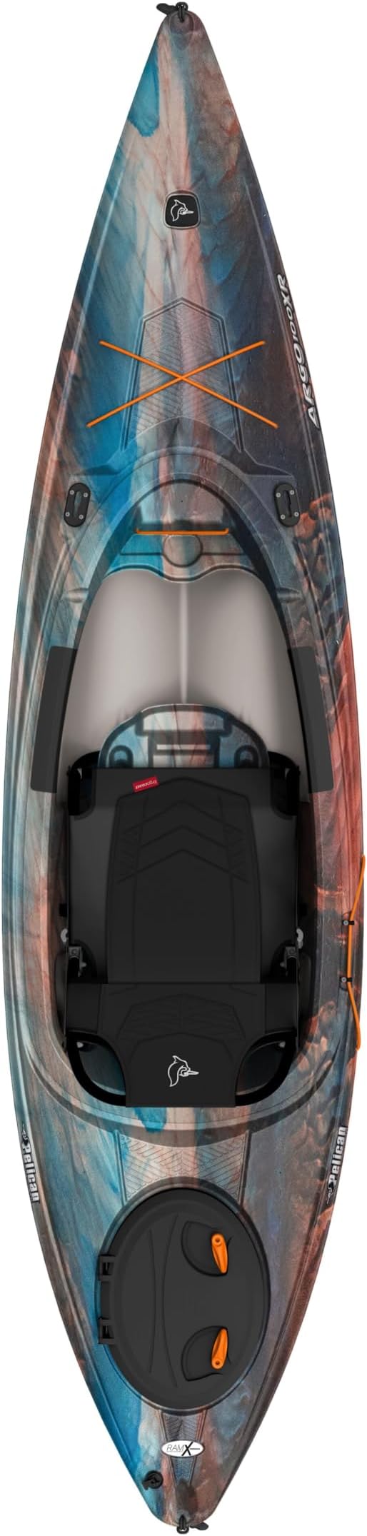 Pelican Argo 100XR - Premium Sit-in Recreational Kayak - Lightweight one Person Kayak - 10 ft