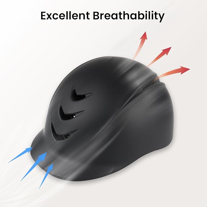 Horse Riding Helmet for Adult：Adjustable Equestrian Helmet with Ventilation for Men & Women - Lightweight Safety Headgear for Outdoor Riding (Fits 22"-24" / 56-61cm)