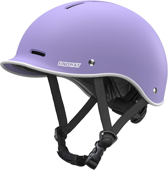 Findway Pro Bike Helmet for Adults,Adjustable Cycling Helmet for Men & Women [Safety Certified] Bicycle Helmet for Commuting, Road Biking, Skating with Adjustable Dial