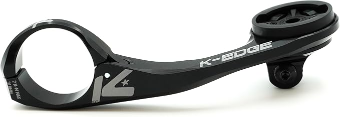 K-Edge | MAX XXL Bicycle Computer Combo Mount | for Garmin GPS Devices | Black