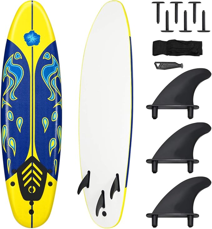GiantexHawaiiSurfboard-Red