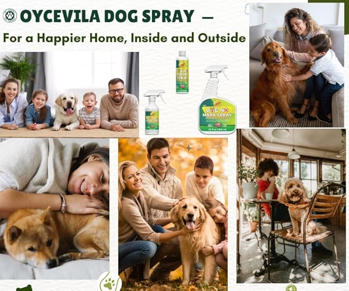 32.0 Fl Oz Say Goodbye to Odors and Stains on Your Pet, Keep Your Home Clean and Tidy, Get Your Dog into Good Habits, Dog Not Here Spray, Say Goodbye to Odors and Stains on Your Pet