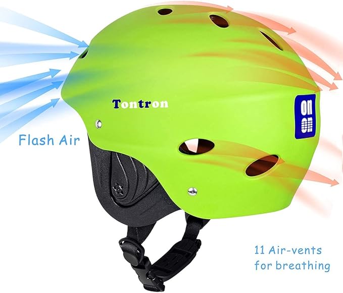 Tontron Adult Kayaking Wakeboarding Waterskiing Whitewater Helmet