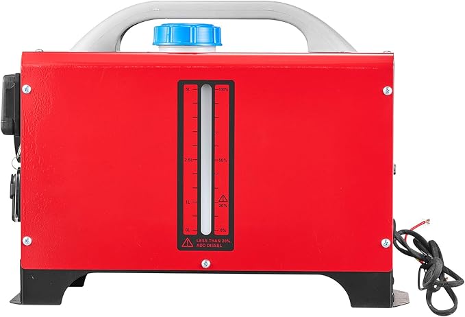 VEVOR Diesel Heater, 8KW DC12-24V, Fast Heating Diesel Parking Heater with Remote Control and Black LCD Switch, Low Noise, Pre-Heating Function, for RV, Truck, Camper, Van, Boat and Trailer