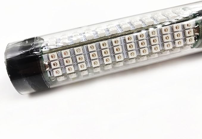SAMDO IP68 12V LED Underwater Fishing Light 1080 Lumens Fish Attracting Light, Night Fishing Light 10.8W