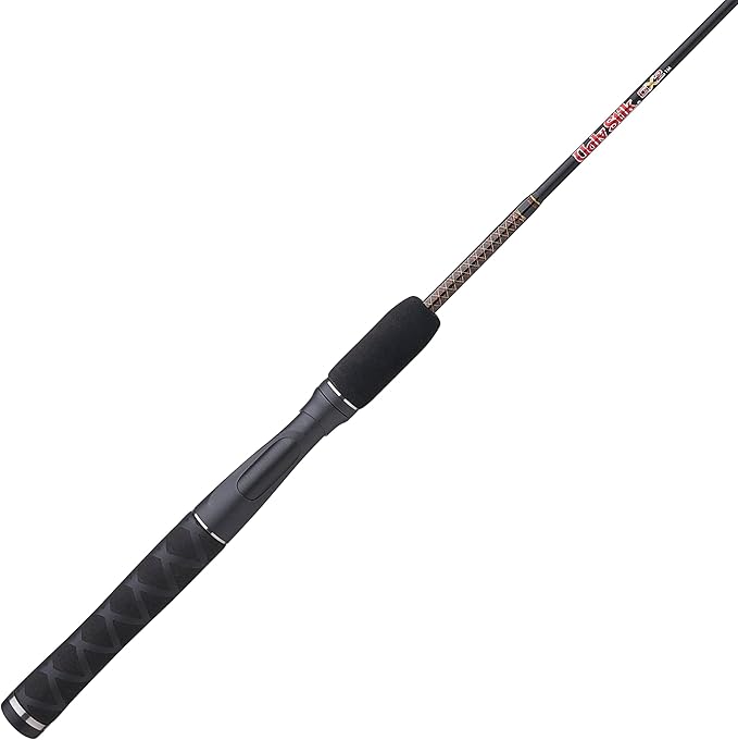 Ugly Stik 6’6” GX2 Spinning Rod, Three Piece Spinning Rod, 6-15lb Line Rating, Medium Rod Power, Moderate Fast Action, 1/8-5/8 oz. Lure Rating