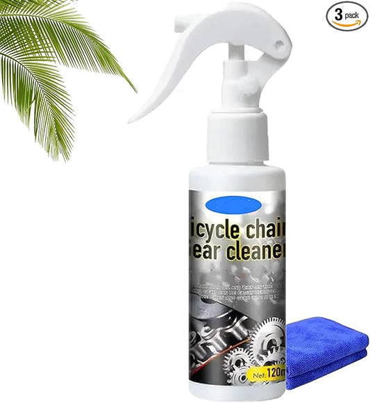 Deep-Cleaning & Rust-Resistant Bicycle Chain Cleaner, Motorcycle Cleaning Kitwith Chain Cleaner,Professional Bike Chain Cleaner Set for Clean All Bicycles (3)