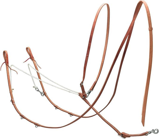 Weaver Leather Harness German Martingale, Russet