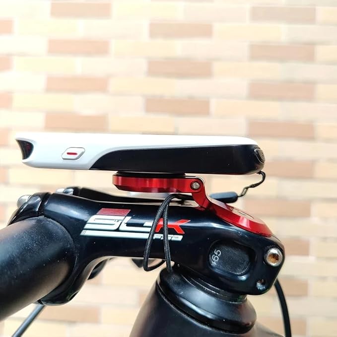 Out Front Road Mountian Bike Stem Handlebar Adjustable Mount for Garmin Edge Wahoo Elemnt Bryton IGPSPORT XOSS Magene (Black)