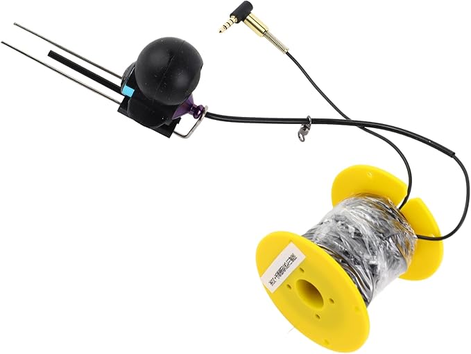 Underwater Fishing Camera with 65ft Cable – CVBS Format HD Transmission, 3.5mm Plug for Boat Fish Finders