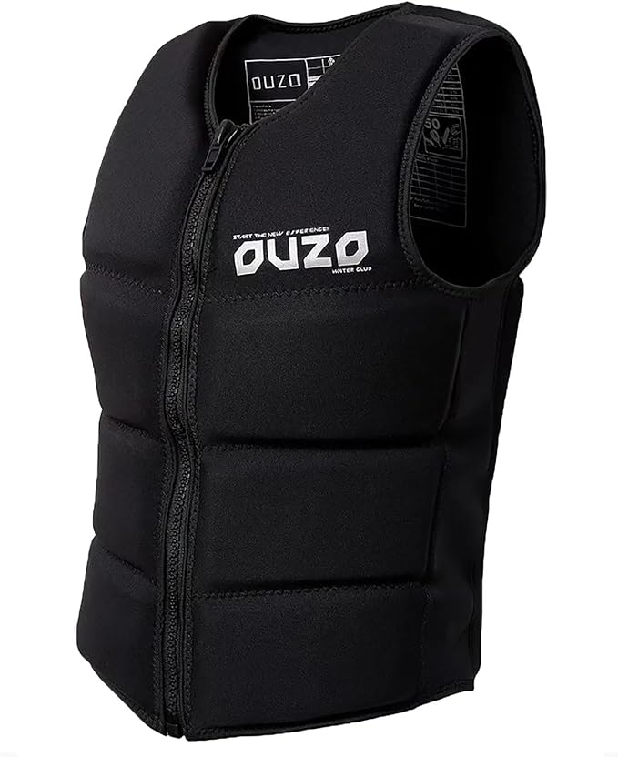 WYYHAA Mens Neoprene Wakesurf Impact Vest, Designed for Wake Surf and Skimboard, Great for Boating Rafting Surfing All Other Watersports Activities