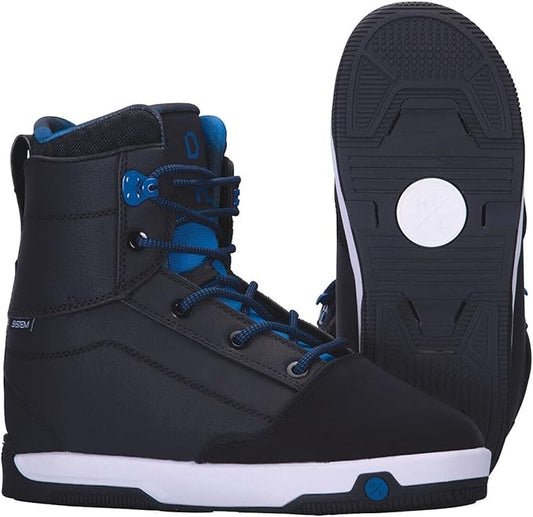 ハイパーライト ディストーション メンズ ウェイクボード ビンディング ブラック/ブルー 12