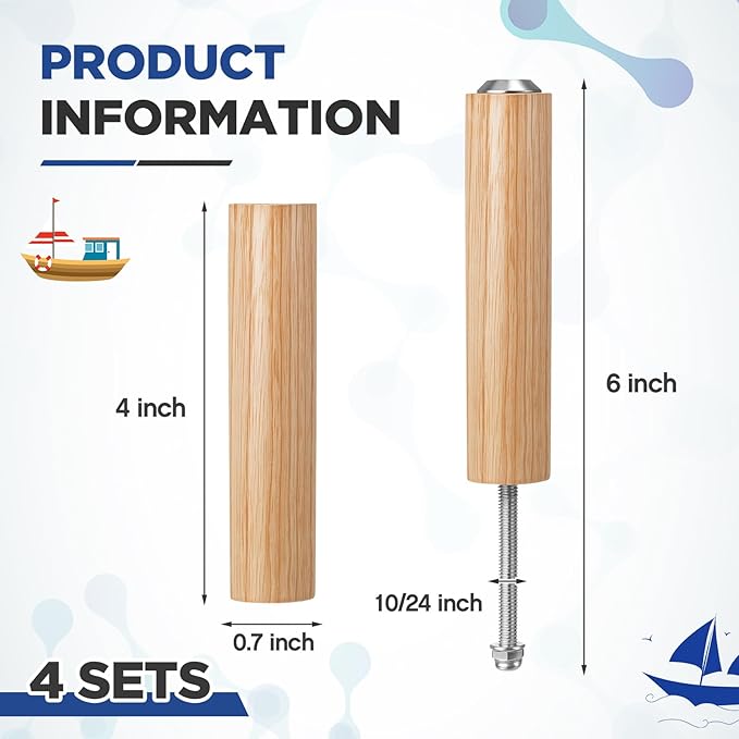Shimeyao Canoe Seat Hardware and Spacers Outdoor Caned Canoe Seat for Kayak Boat