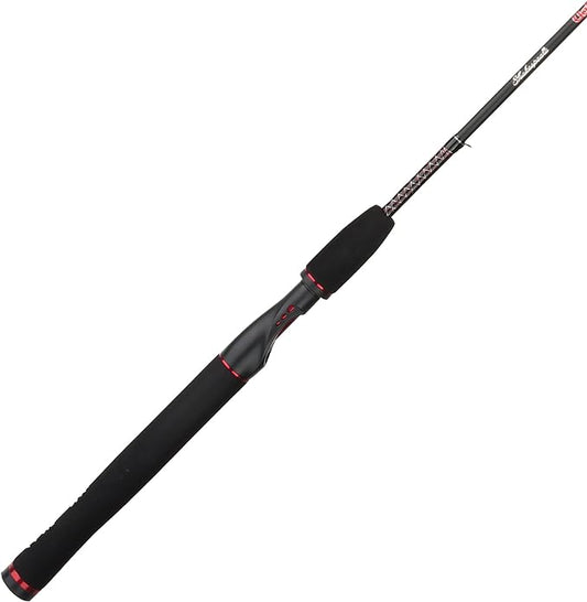 Ugly Stik 6’6” GX2 Spinning Rod, Three Piece Spinning Rod, 6-15lb Line Rating, Medium Rod Power, Moderate Fast Action, 1/8-5/8 oz. Lure Rating