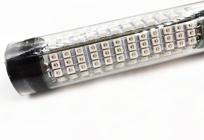 SAMDO IP68 12V LED水中集魚灯 1080ルーメン 釣り用集魚灯 常夜灯 10.8W
