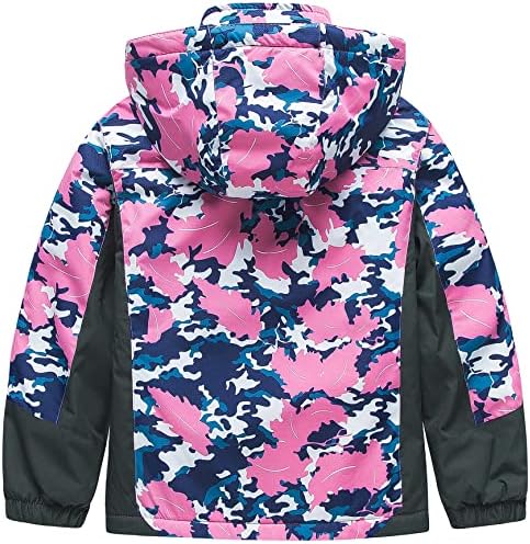 Girl's Waterproof Ski Jacket Warm Winter Snow Coat Windproof Snowboarding Rain Jacket
