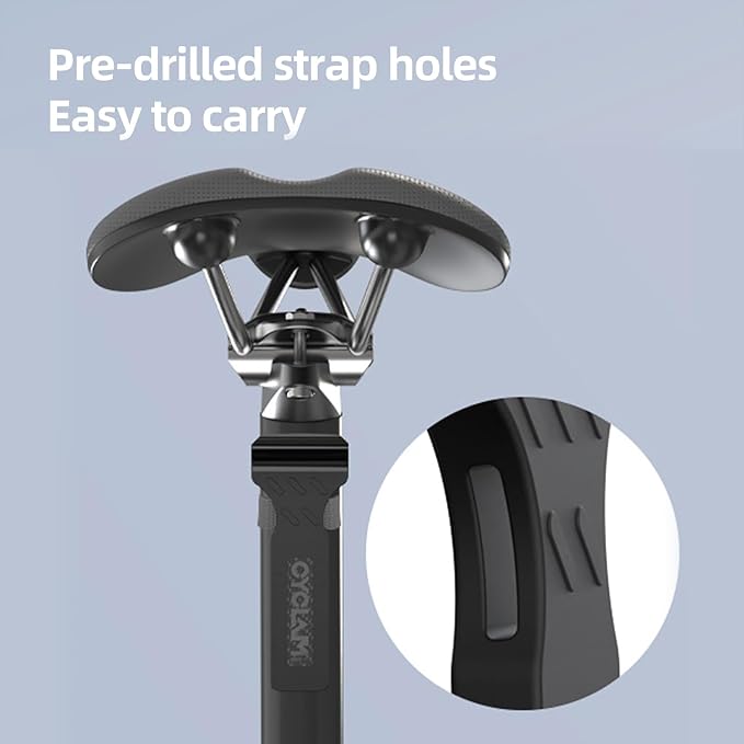 2-in-1 Bike Tire Levers Tool Kit - Ultra Strong Portable Tire Removal Crowbar for Road & Mountain Bikes - Durable Bicycle Tire Repair Tools, Easy Install/Remove for Standard Tires Orange