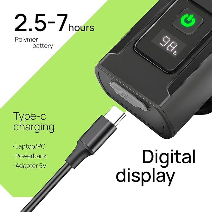 Smart Bike Lights Front and Back, R15 Kit, USB C Rechargeable with Auto Brake Sensing, 500 Lumen Waterproof Bicycle Headlight & Tail Light Set for Night Riding, Long Battery Life for Cycling Safety