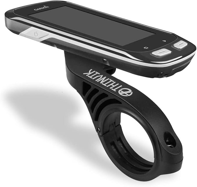 Thinvik Bike Computer Out Front Mount for Garmin Edge1040/1030/840/830/540/530/130 Bike Computer GPS Compatible with 31.8/25.4mm Handlebar with Quarter Turn